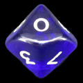 D&G Gem Blue D10 Dice