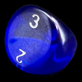 D&G Gem Blue D3 Dice