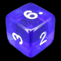 D&G Gem Blue D6 Dice