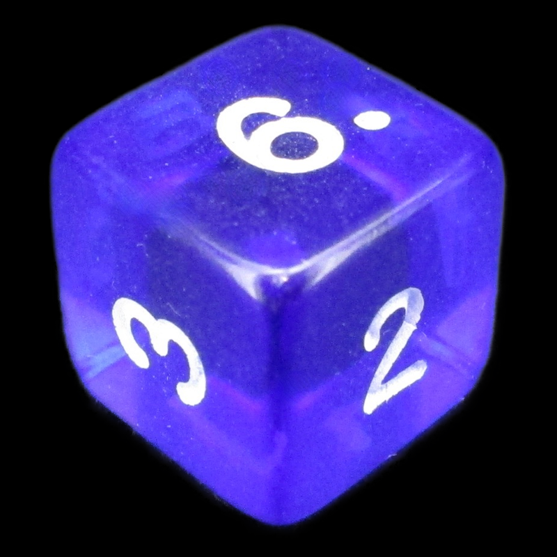 D&G Gem Blue D6 Dice