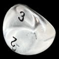 D&G Gem Clear D3 Dice
