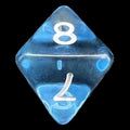 D&G Gem Light Blue D8 Dice
