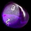 D&G Gem Purple D3 Dice