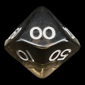 D&G Gem Smoke Percentile Dice