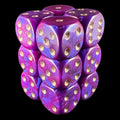D&G Interferenz Purple 12 x D6 Dice Set