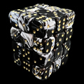 D&G Marble Black & White 36 x D6 Dice Set