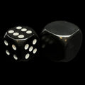 D&G Opaque Blank Black 18mm D6 Dice