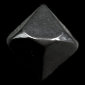 D&G Opaque Blank Black D10 Dice