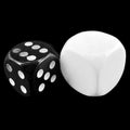 D&G Opaque Blank White 18mm D6 Dice