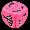 HALF PRICE CLEARANCE D&G Opaque Pink Girls Night Out Hen Party 16mm D6 Dice SECONDS