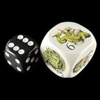 CLEARANCE D&G Orc Characters JUMBO 22mm D6 Dice OOP