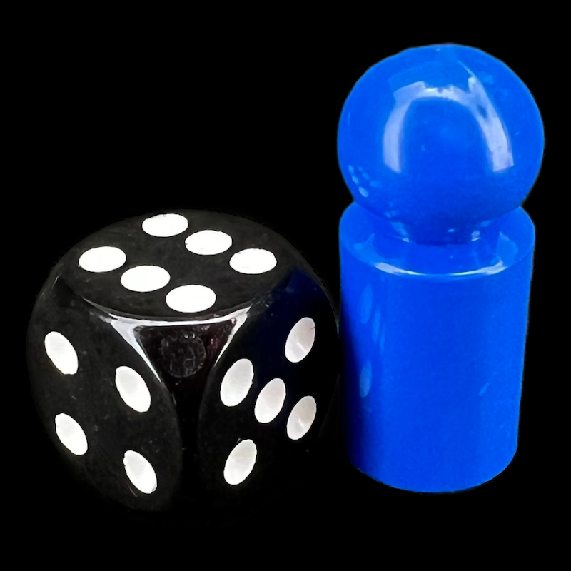 D&G Pawn Blue 30mm