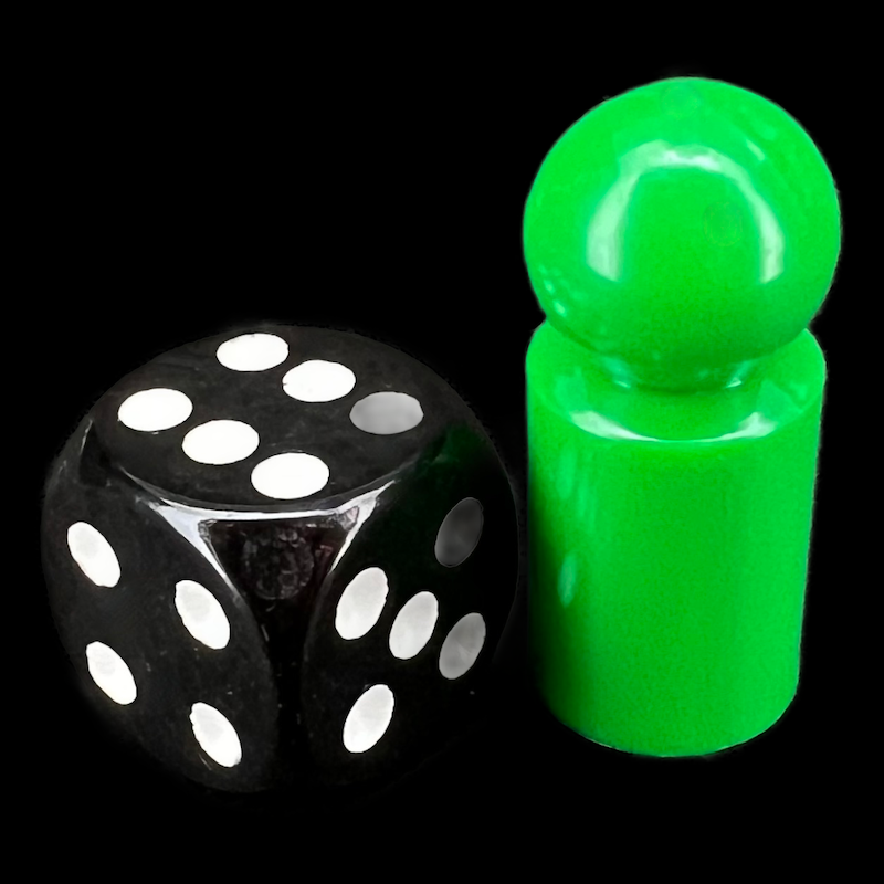 D&G Pawn Green 30mm