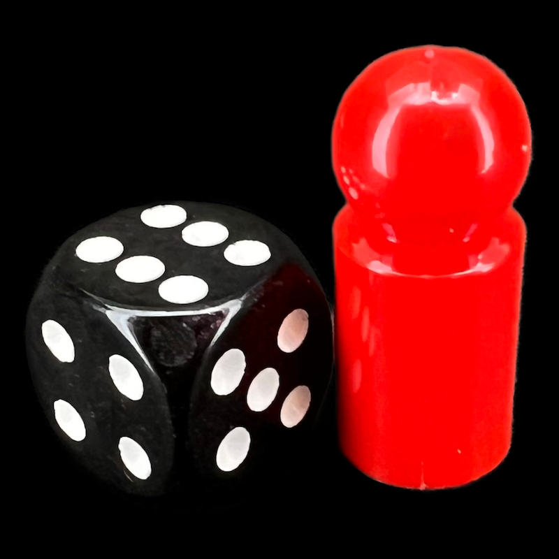 D&G Pawn Red 30mm