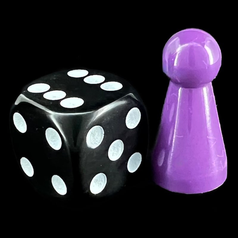D&G Pawn Purple 24mm