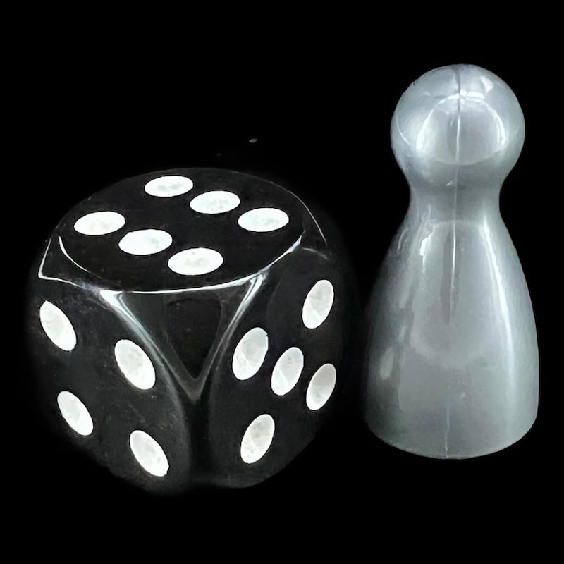 D&G Pawn Silver 24mm