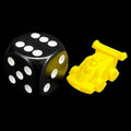 D&G Racing Car Yellow Boardgame Piece