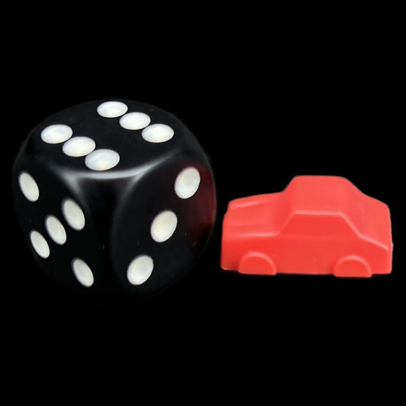 D&G Small Car Red Boardgame Piece