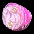 D&G Toxic Fallout Pink & Black D3 Dice