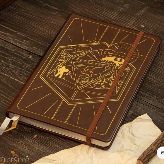 D&D 5th Edition Player Character Journal - Red