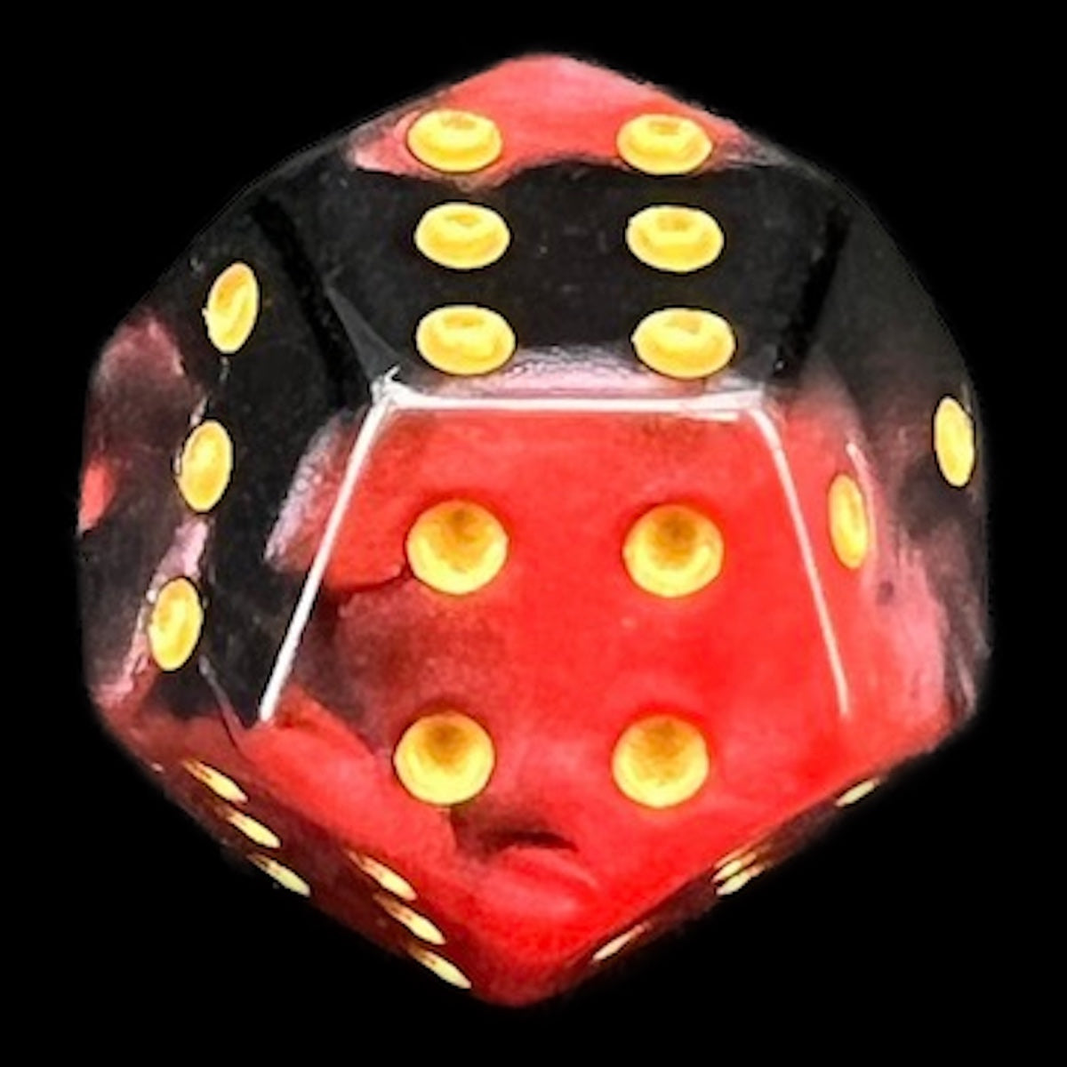 DodecaDice Double D6 Vampire 12 Sided 6 x D6 Dice Set