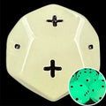 DodecaDice Double Fate/Fudge Frost White Glow 12 Sided Dice
