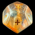 DodecaDice Double Fate/Fudge Luminous Koi 12 Sided Dice
