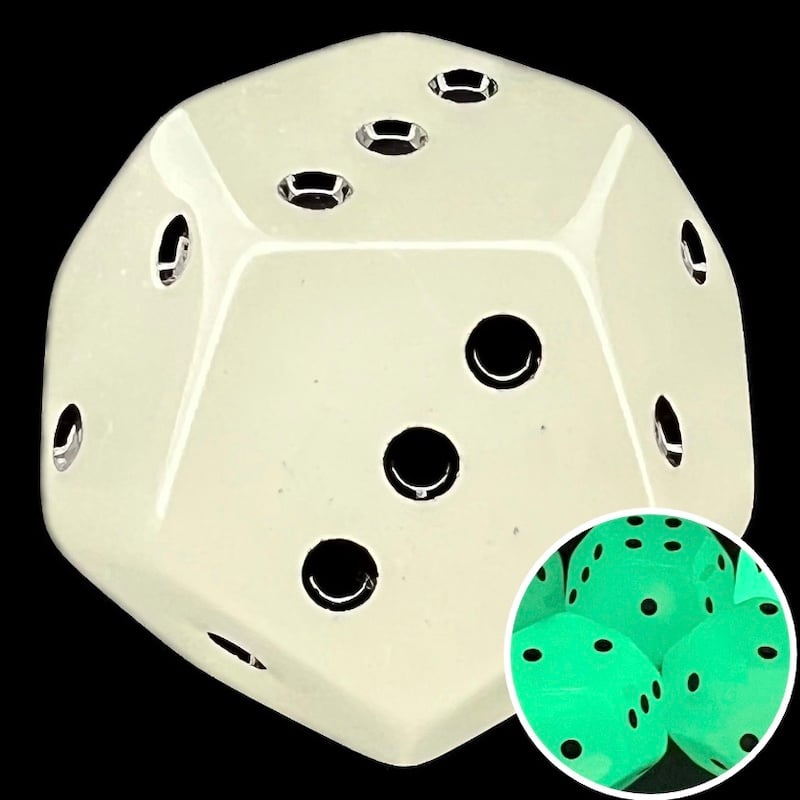 DodecaDice Quadruple D3 12 Sided Spot D3 Dice – The Dice Shop Online