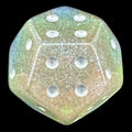 DodecaDice Triple D4 Luminous Luminous Fairy 12 Sided Spot D4 Dice