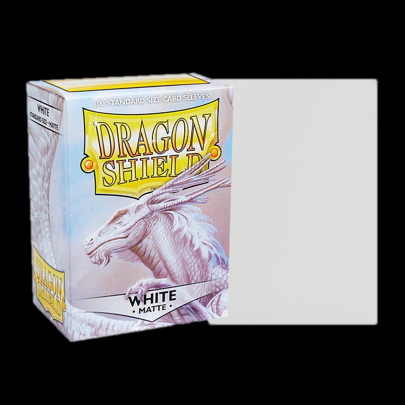 Dragon Shield 100 Card Sleeves - Matte White