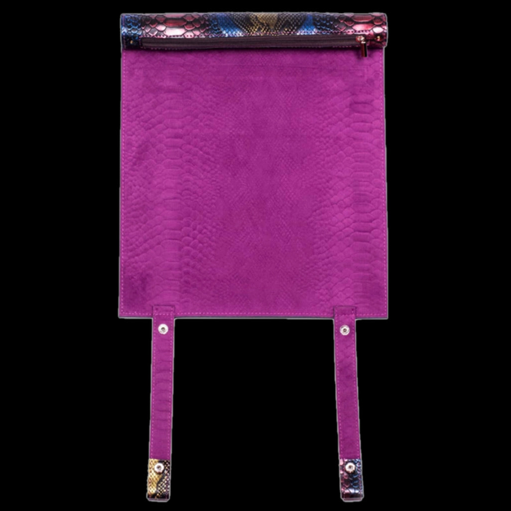 TDSO Faux Leather Dice Roll & Play-Mat - Iridescent Dragon Skin