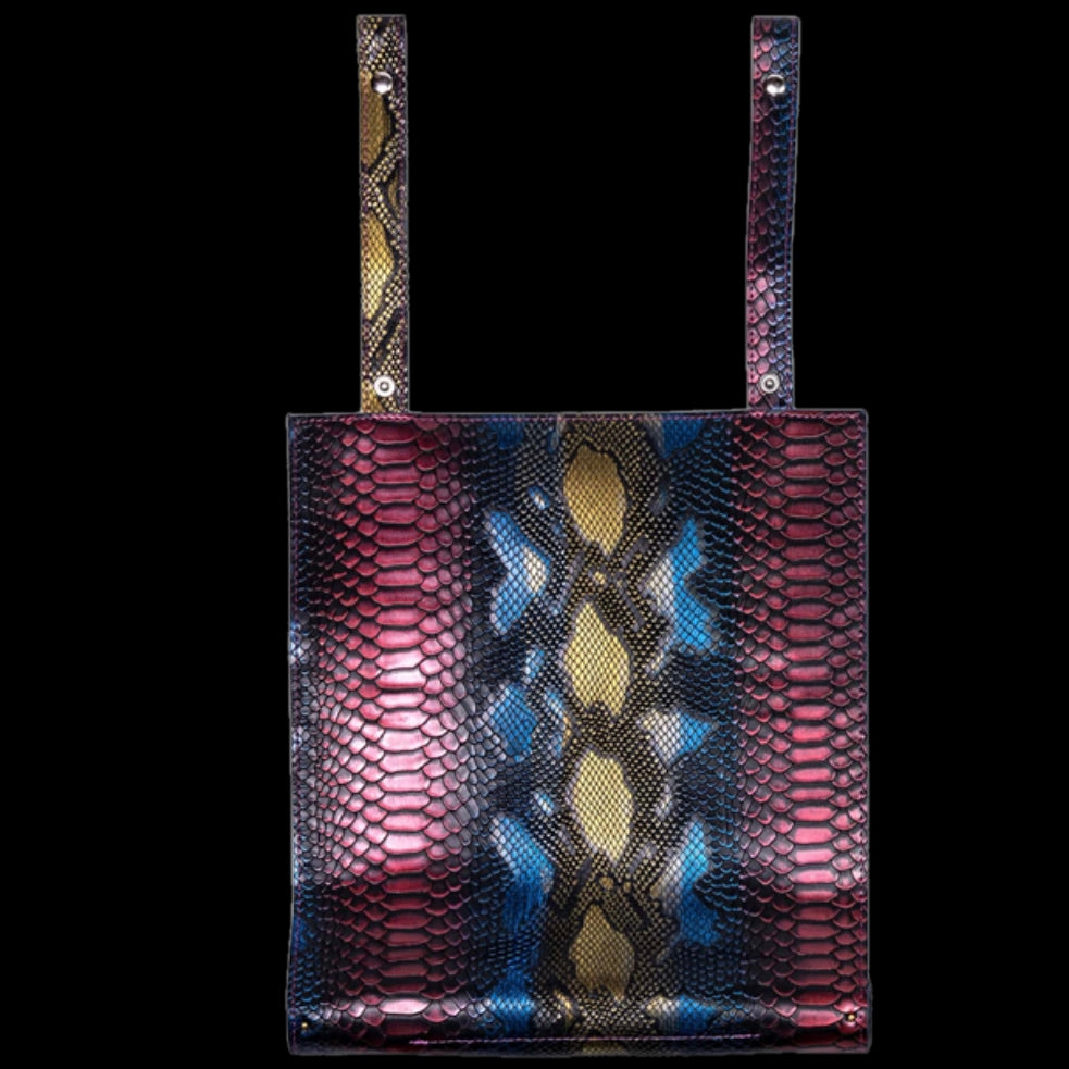 TDSO Faux Leather Dice Roll & Play-Mat - Iridescent Dragon Skin