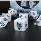 Dice Tomes Dragon's Conceit 7 Dice Polyset + Coin