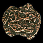 Dinosaur Forged Legendary Copper Coin