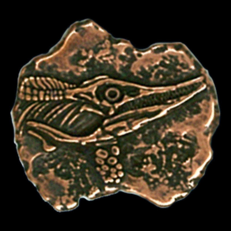 Dinosaur Forged Legendary Copper Coin