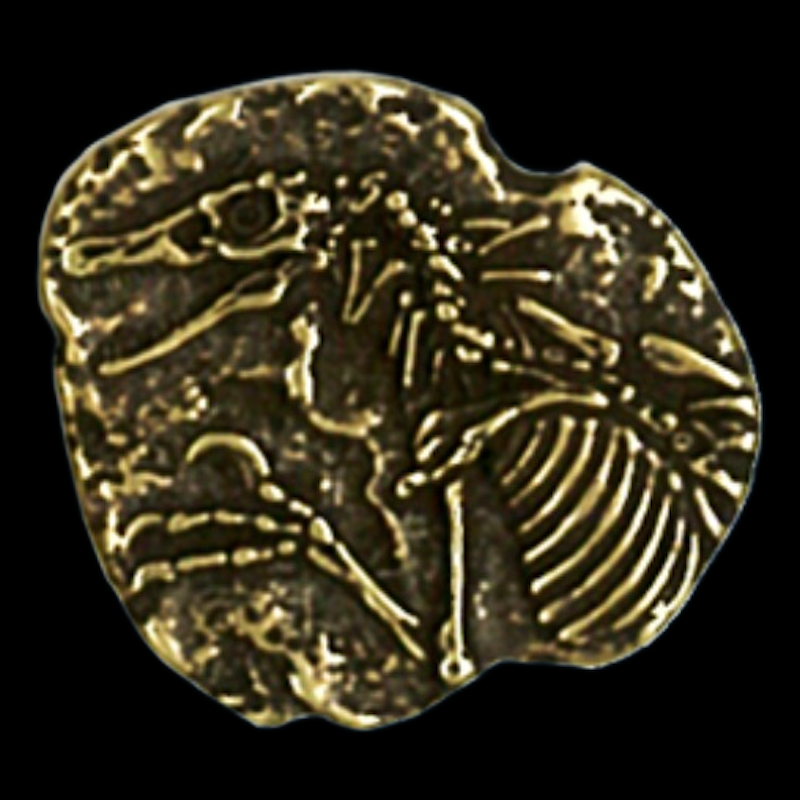 Dinosaur Forged Legendary Gold Coin