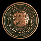 Elven Forged Legendary Copper Coin
