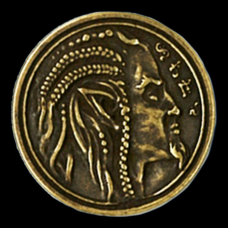 Elven Forged Legendary Gold Coin