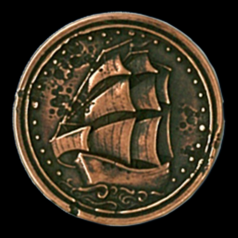 Pirate Forged Legendary Copper Coin