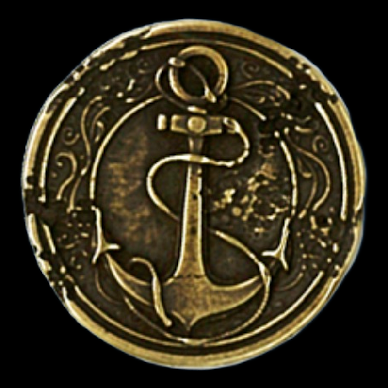 Pirate Forged Legendary Gold Coin