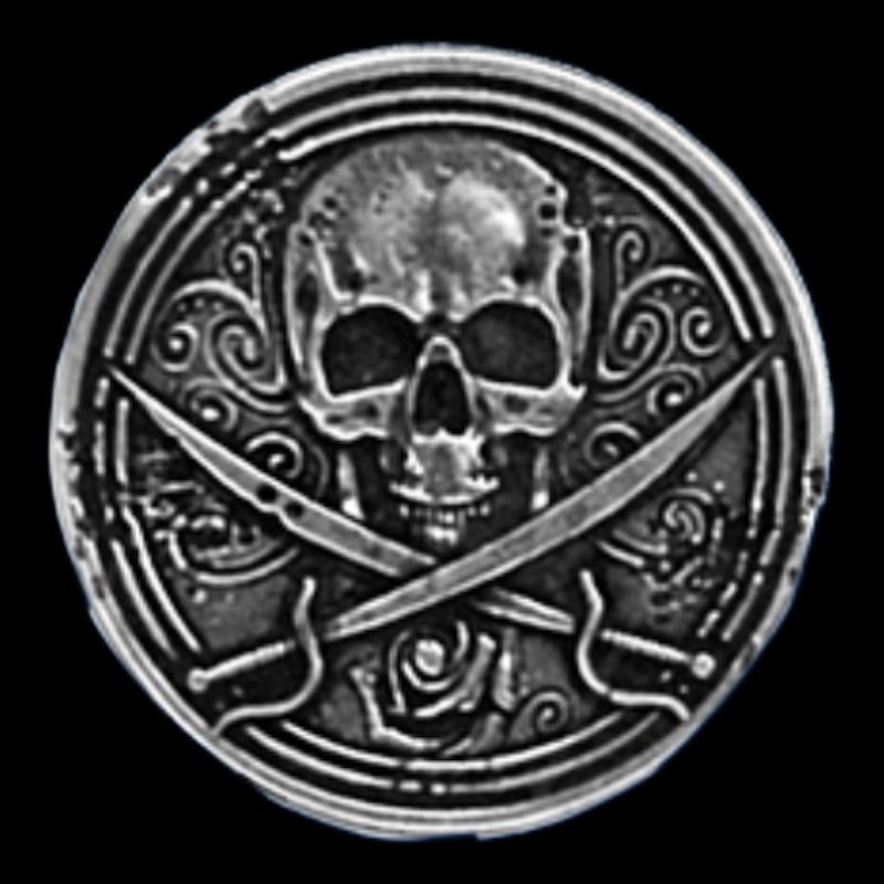 Pirate Forged Legendary Silver Coin