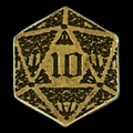 Gold Piece Units Legendary Coin - Gold (10)