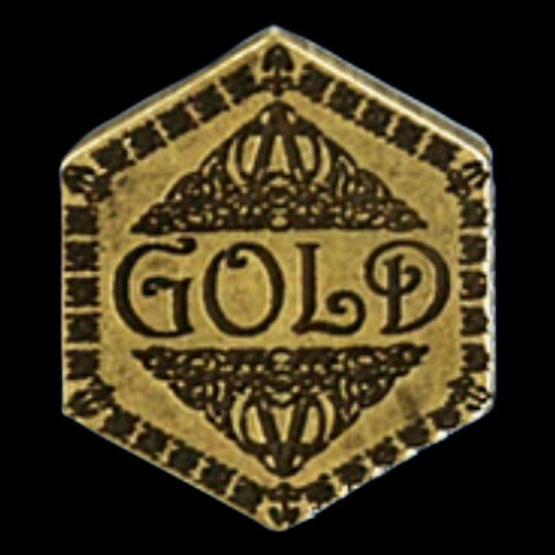 Gold Piece Units Legendary Coin - Gold (1)