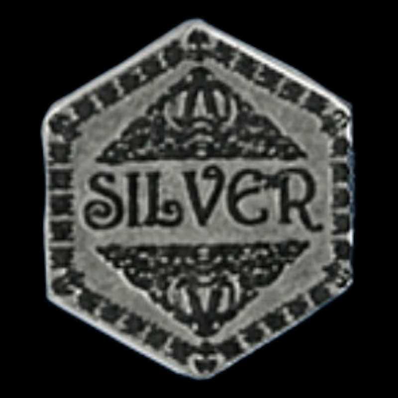 Gold Piece Units Legendary Coin - Silver (1)