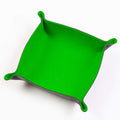 Folding Merino Dice Tray - Apple
