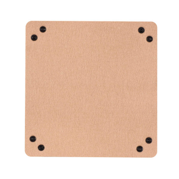 Folding Merino Dice Tray - Camel