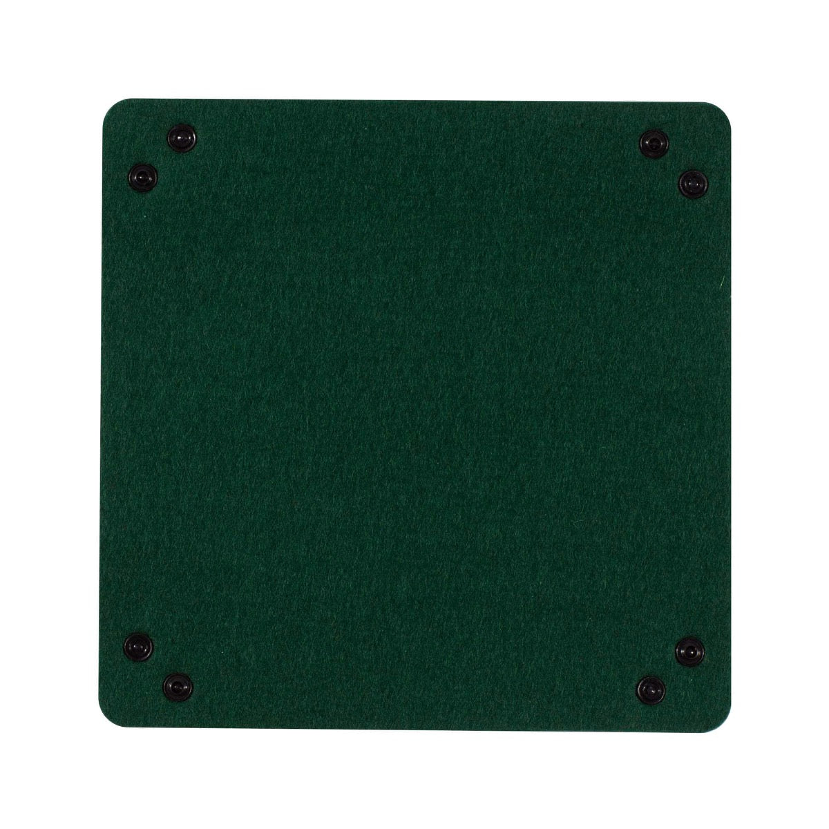 Folding Merino Dice Tray - Forest Green