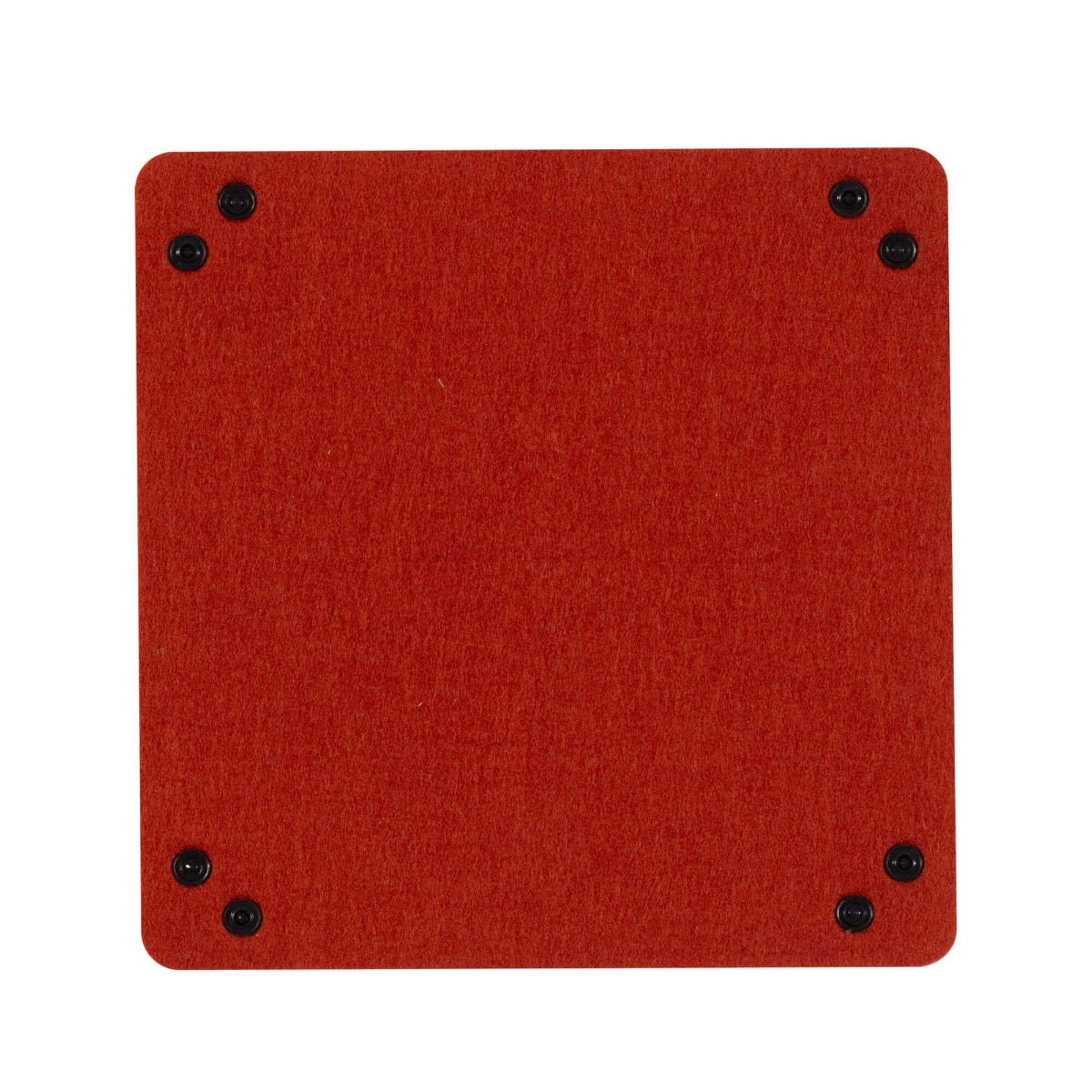 Folding Merino Dice Tray - Rust