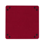 Folding Merino Dice Tray - Scarlet