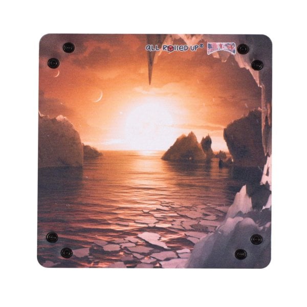 Folding Dice Tray - Space - Alien World